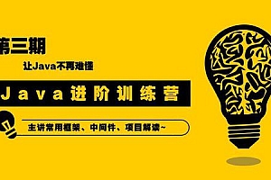 《90天Java进阶训练营三期》